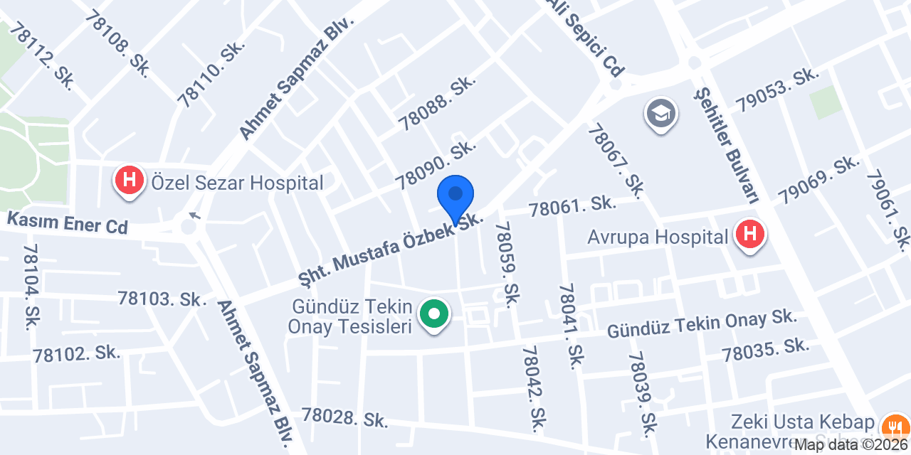 ADANA VİP LUCKY SPA & MASAJ SALONU konumu