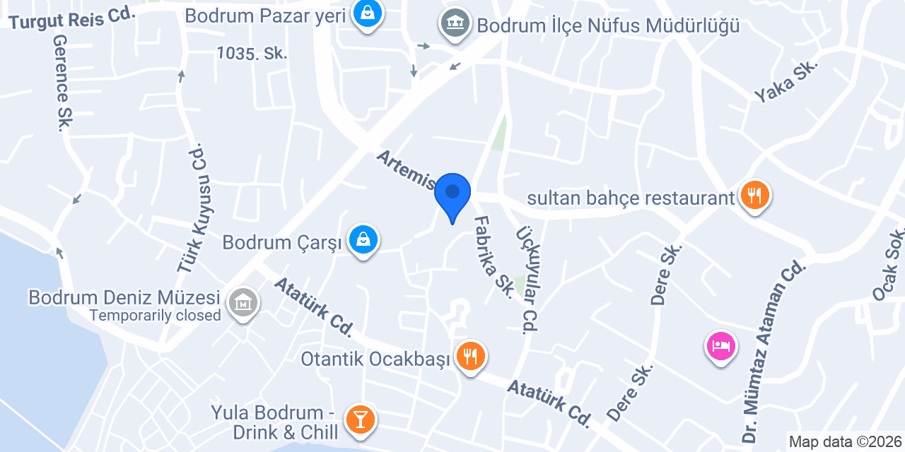 BODRUM SPOR MERKEZİ konumu