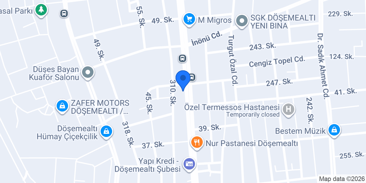 Gökçe elektrik konumu