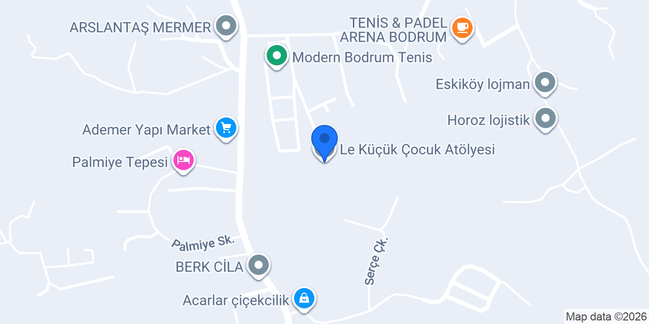 Le Küçük Çocuk Atölyesi konumu