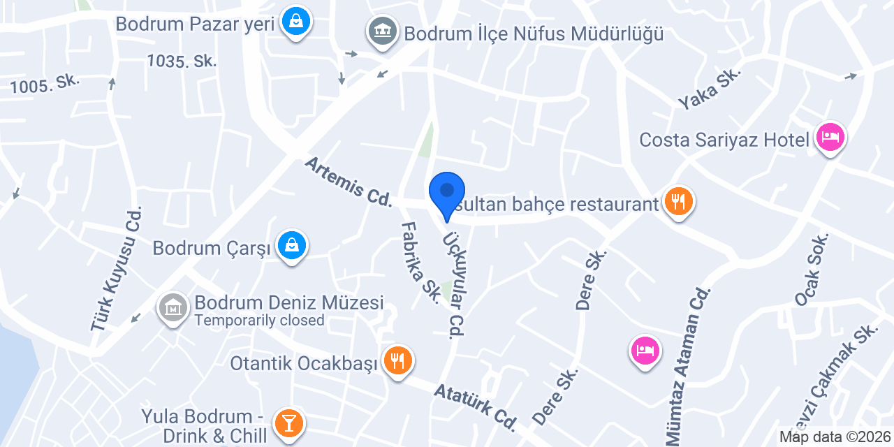 BOTİ BUTİK HOTEL konumu