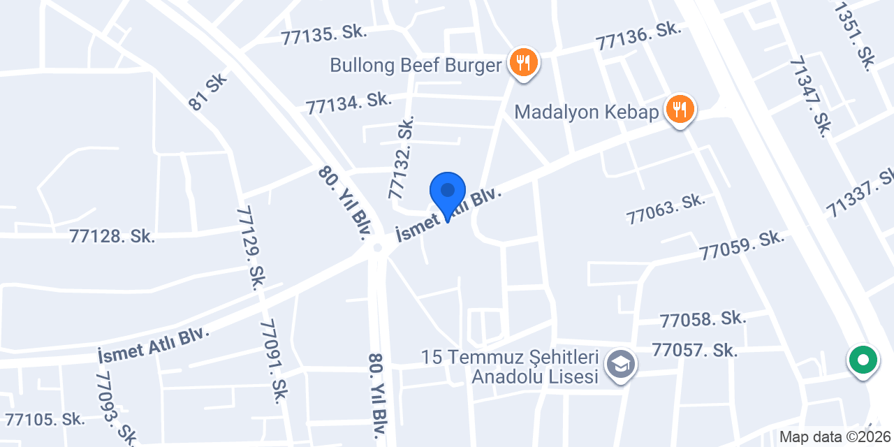 Eczane Aşlamacı konumu