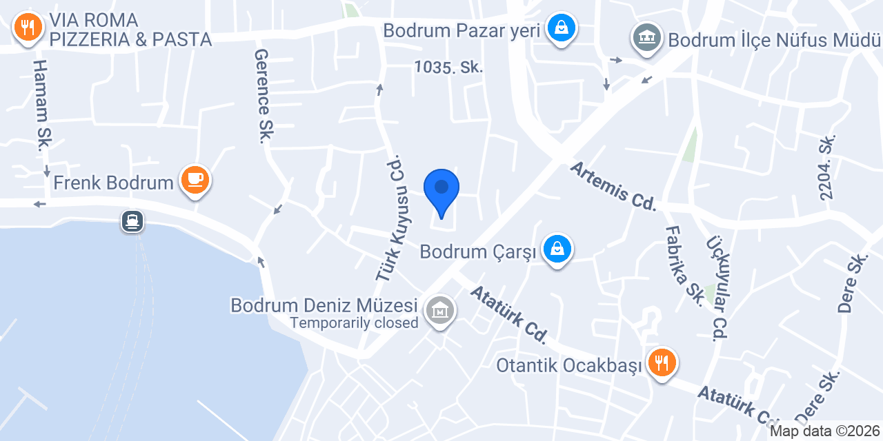 Bayram Balık Restoranı konumu