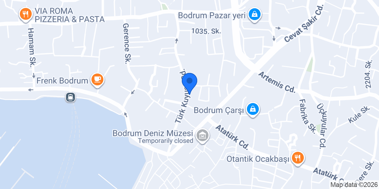 Melis Pansiyon konumu