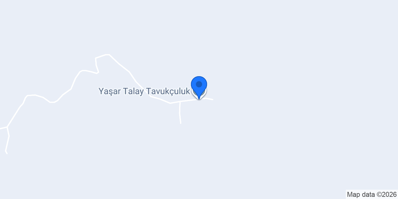 Yaşar Talay Tavukçuluk konumu