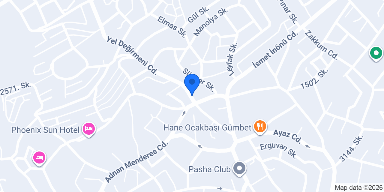 Zera Bodrum konumu