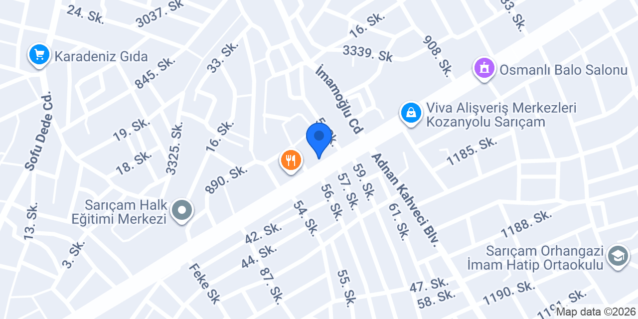 Koçoğlu Yapı Market konumu