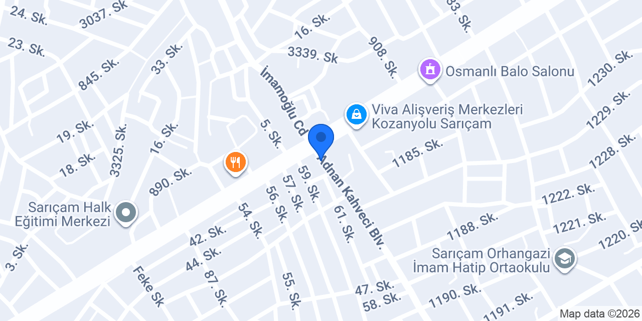 HATİCE ÜNÜVAR ECZANESİ konumu
