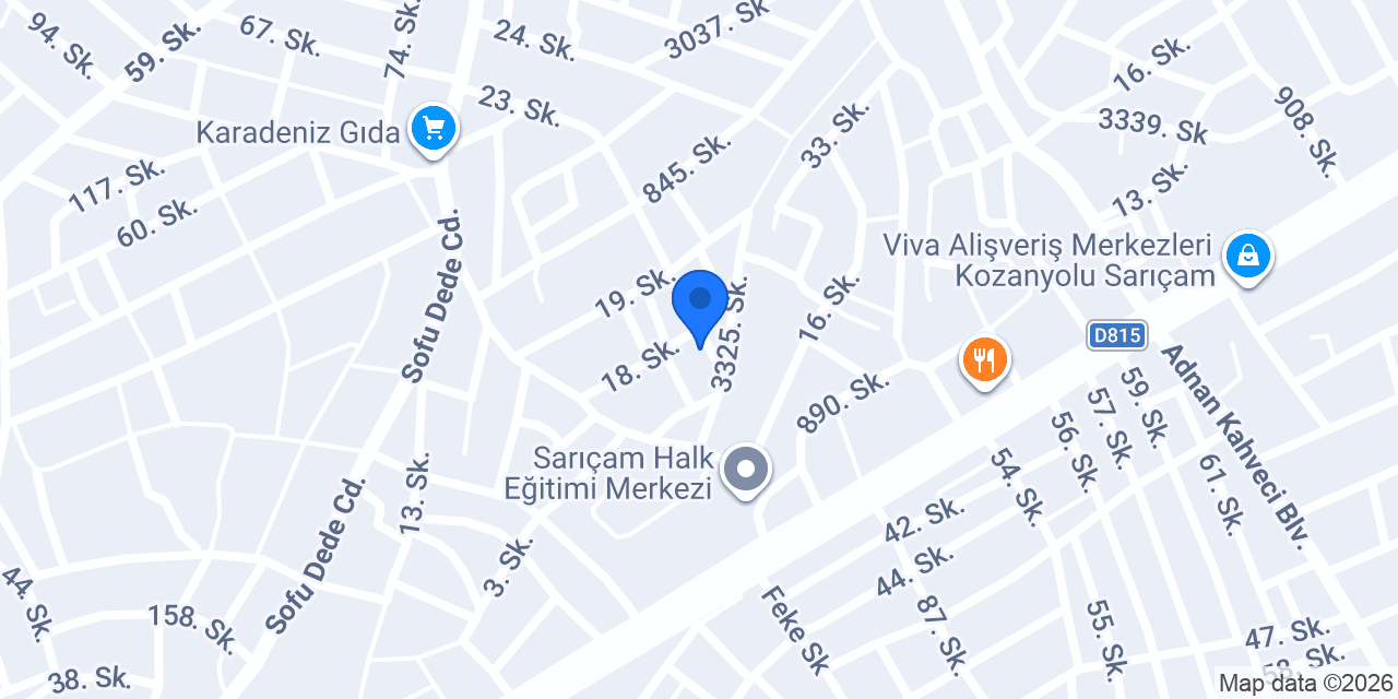 Tedarikçim ÇK konumu