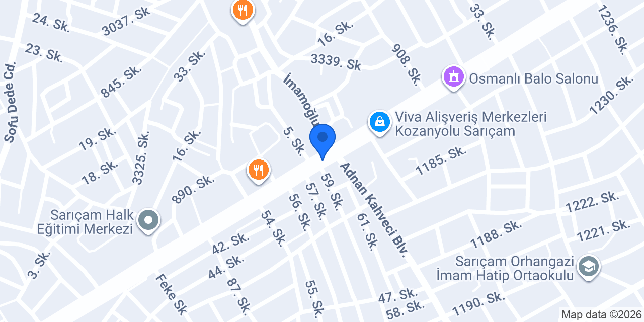 Eşsiz Mobilya konumu