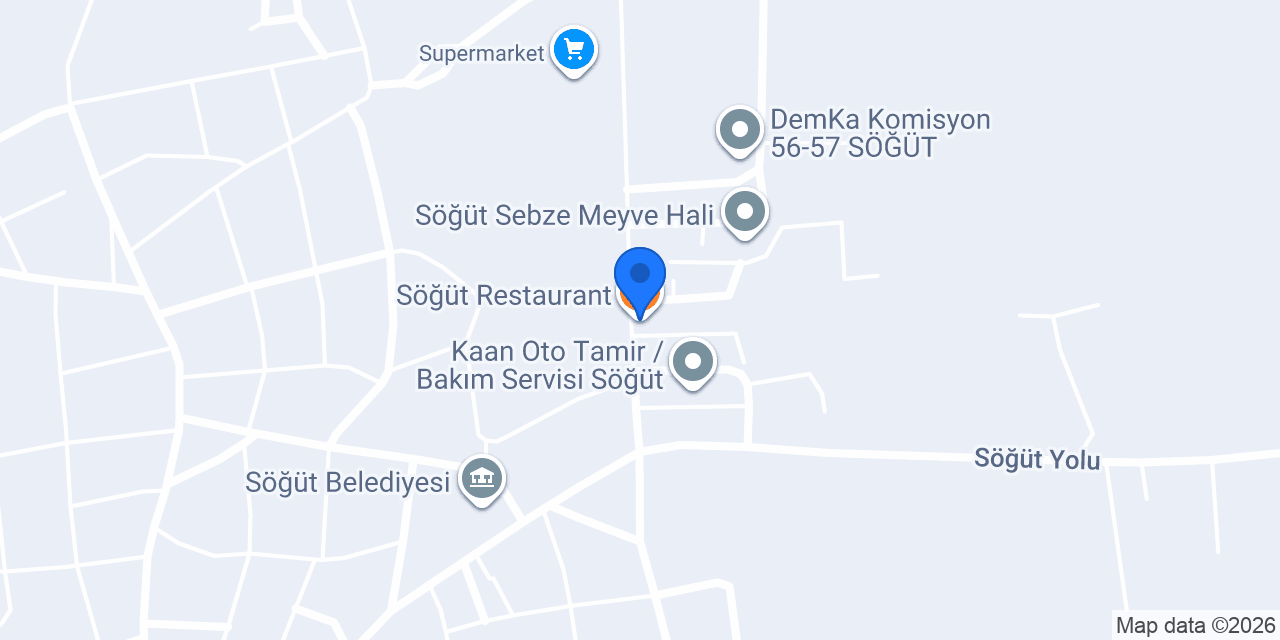 Söğüt Restaurant konumu