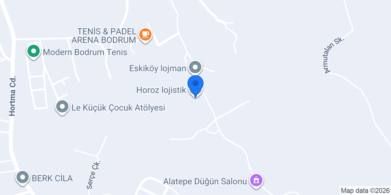 Horoz lojistik konumu