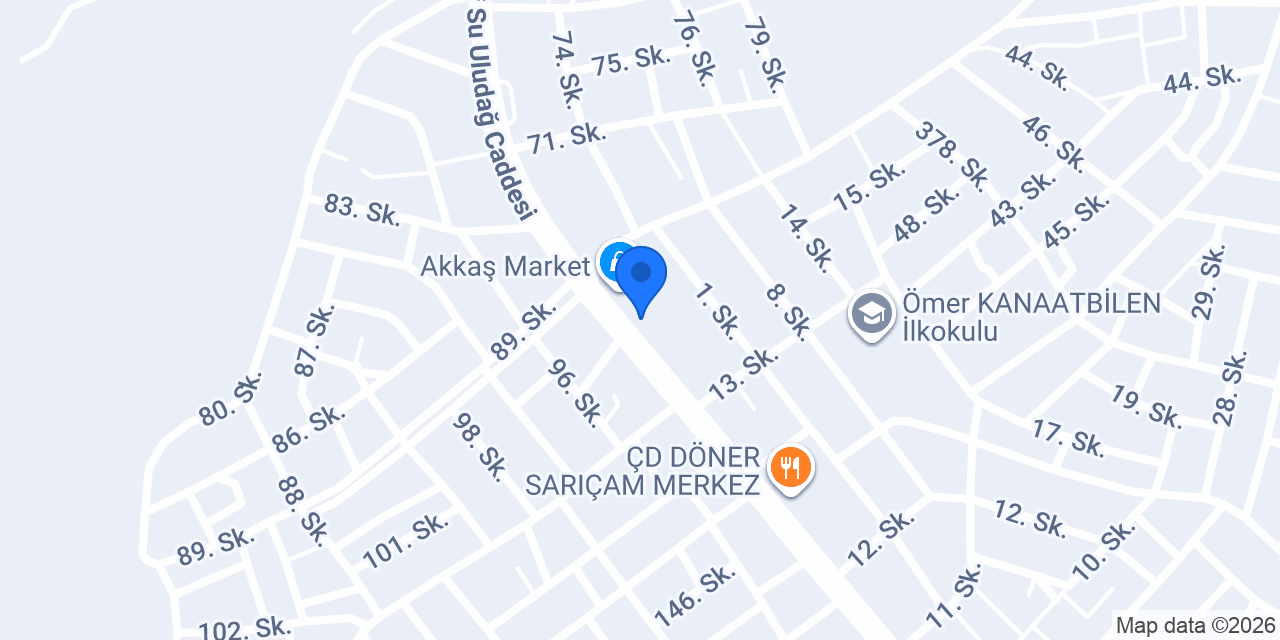 BEYDİLLİ SİGORTA SARIÇAM konumu