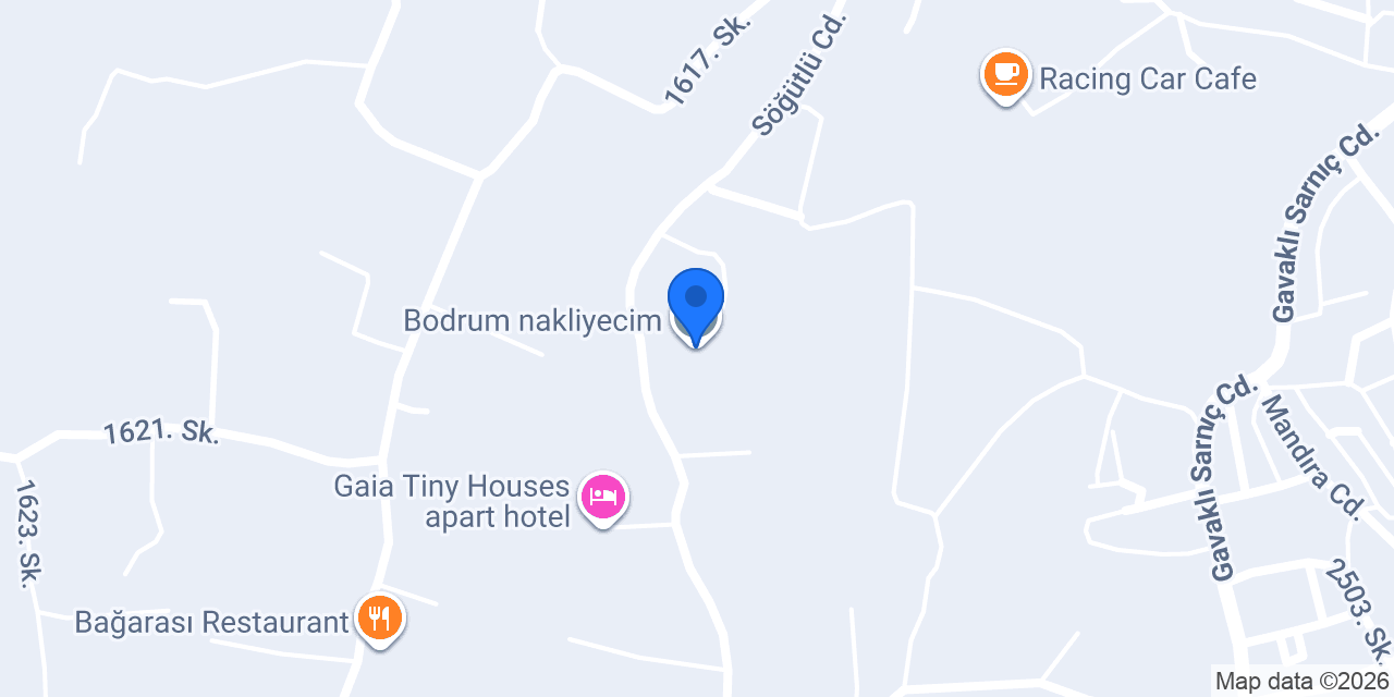 Bodrum nakliyecim konumu