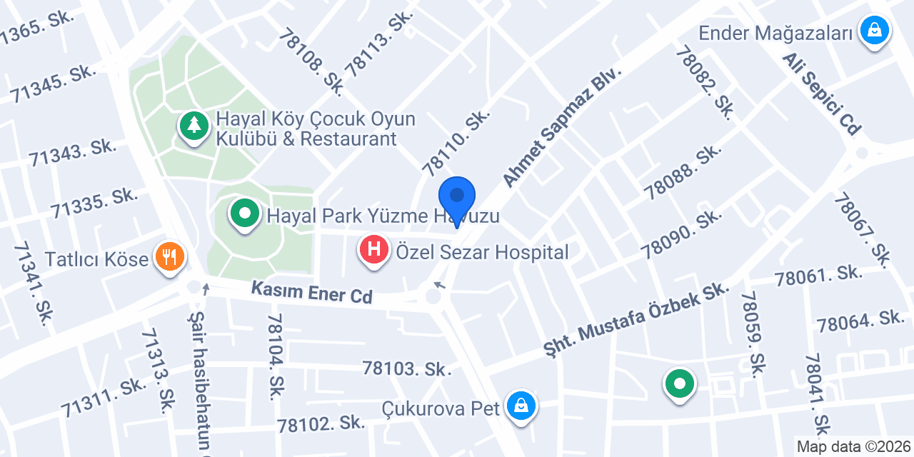 Domino's Pizza Hayalpark konumu