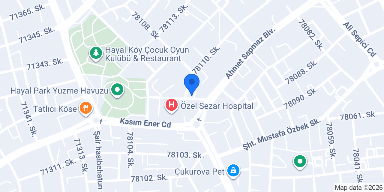 Ramazancan kuaför konumu