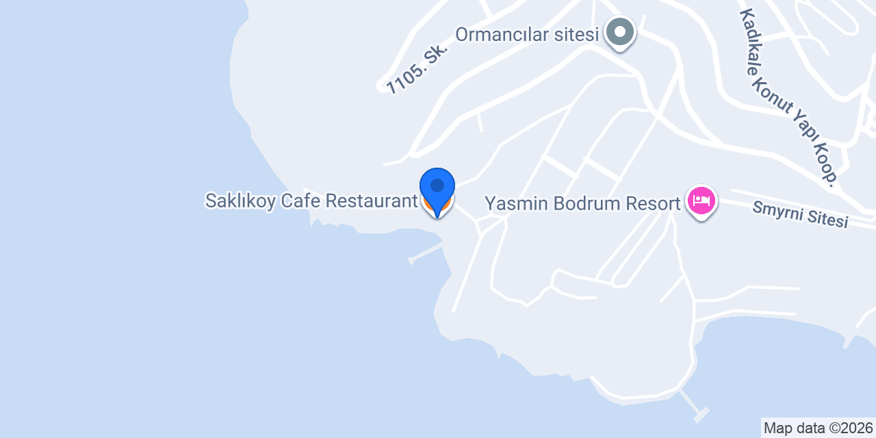 Saklıkoy Cafe Restaurant konumu