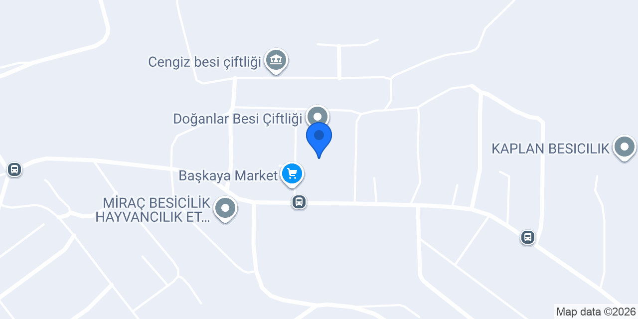 Çalışkan Besi Hanı konumu