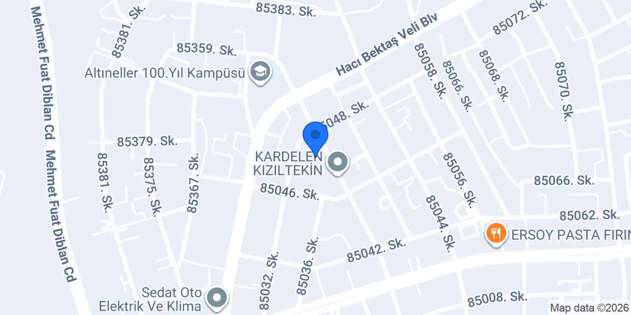 Çukurova Halk Eğtim Merkezi konumu
