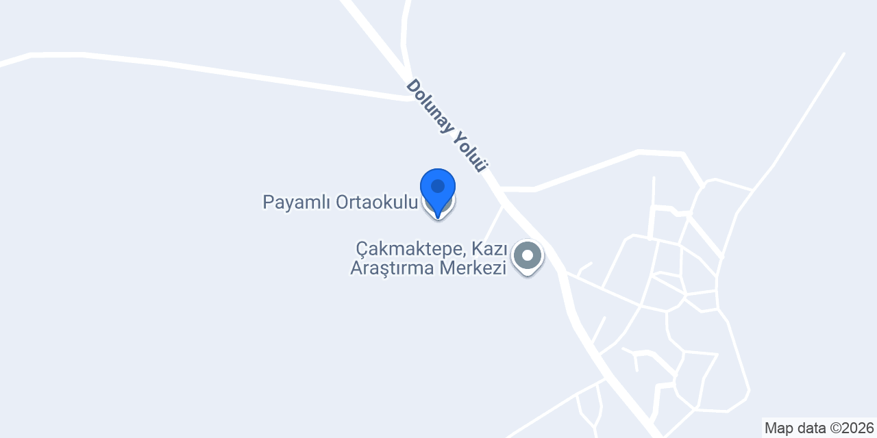 Payamlı Ortaokulu konumu