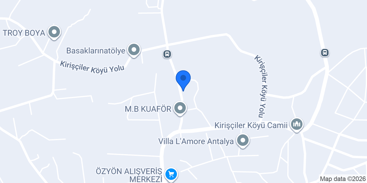 Kirişçiler Köyü Muhtarlığı konumu