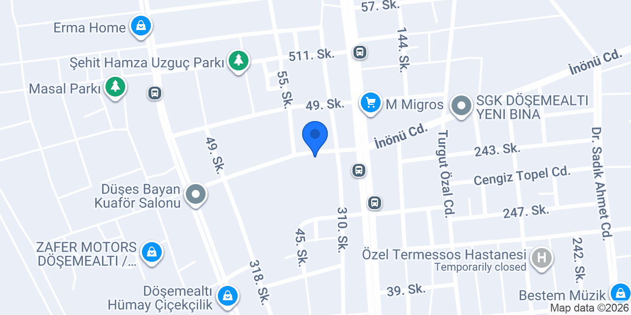 Kazım Gedik Peyzaj konumu