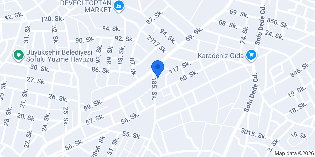 GULTEKS KIRTASİYE VE TERZİ konumu