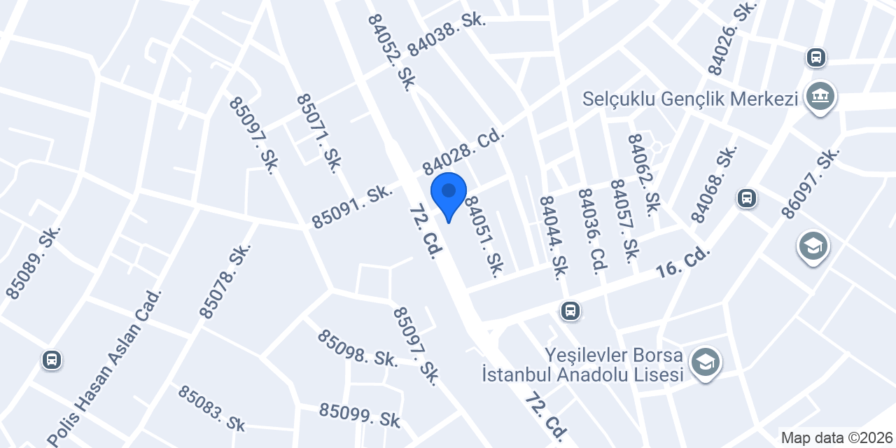 ATEŞ ET MARKET konumu