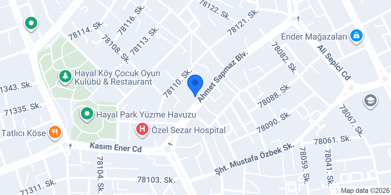 Pati Veteriner Kliniği konumu