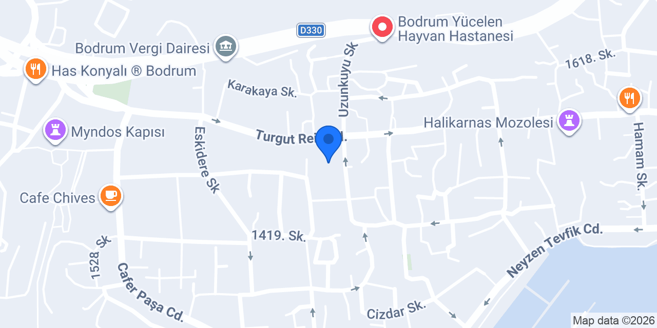 Muğla Bodrum Sigorta konumu