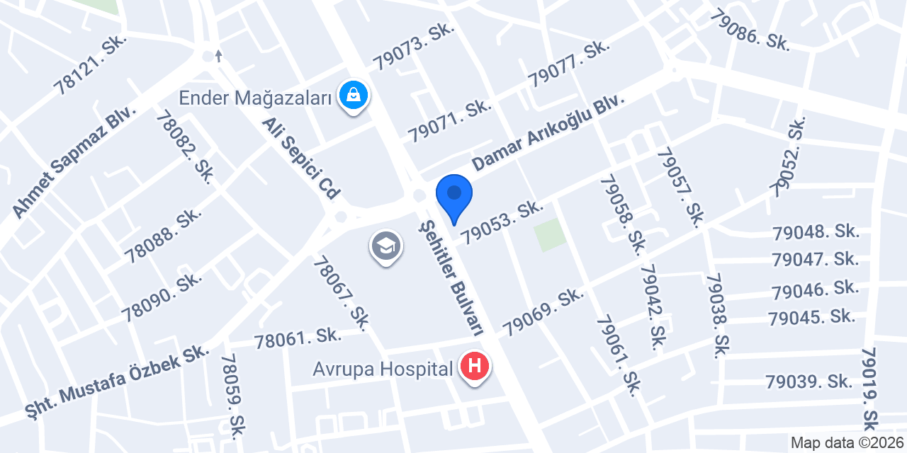 Akbank Mahfesığmaz Şubesi konumu