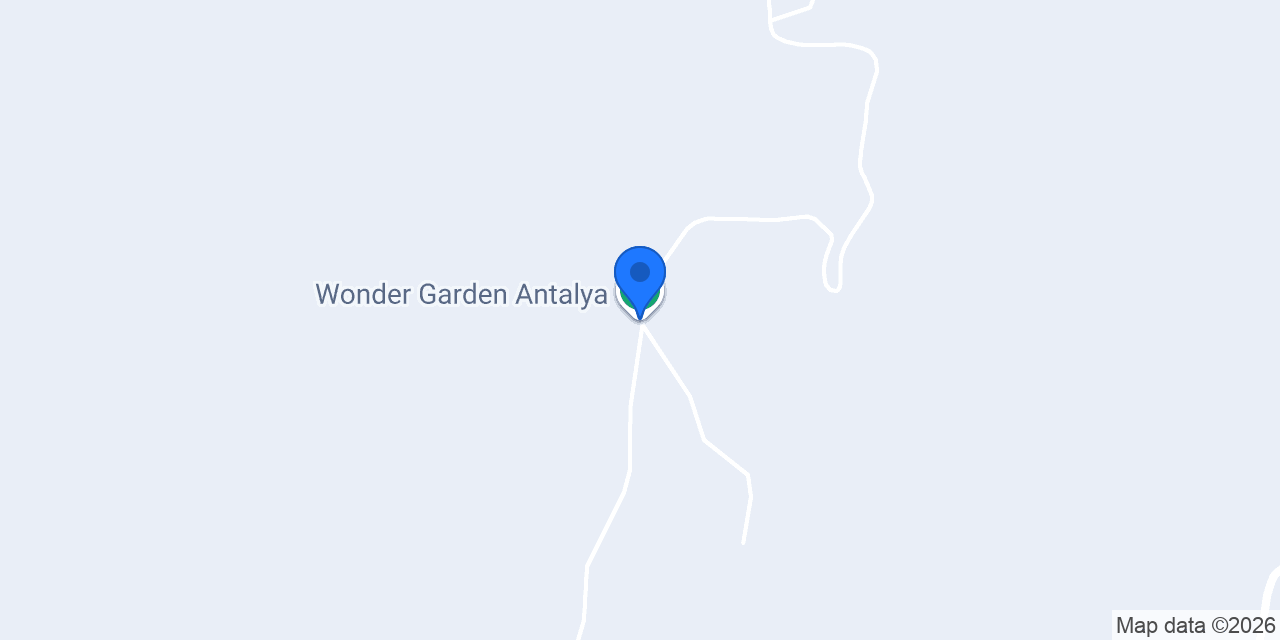 Wonder Garden Antalya konumu