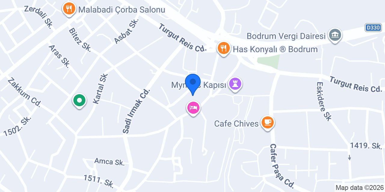 Home and Booking konumu