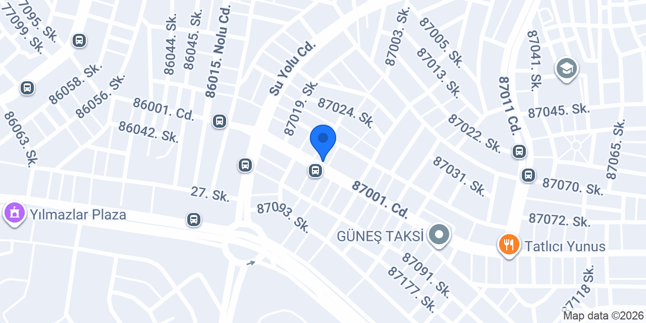 DAMLA DEKOR YAPI MARKET konumu