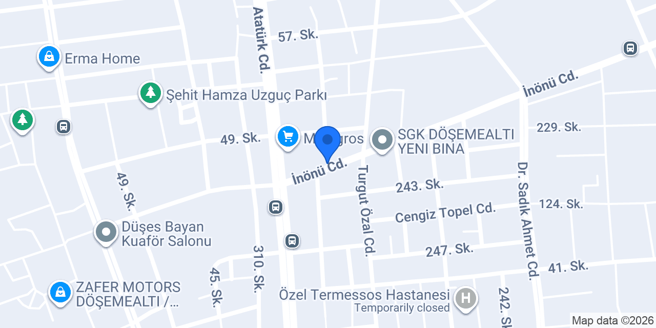 Falez Eczanesi konumu