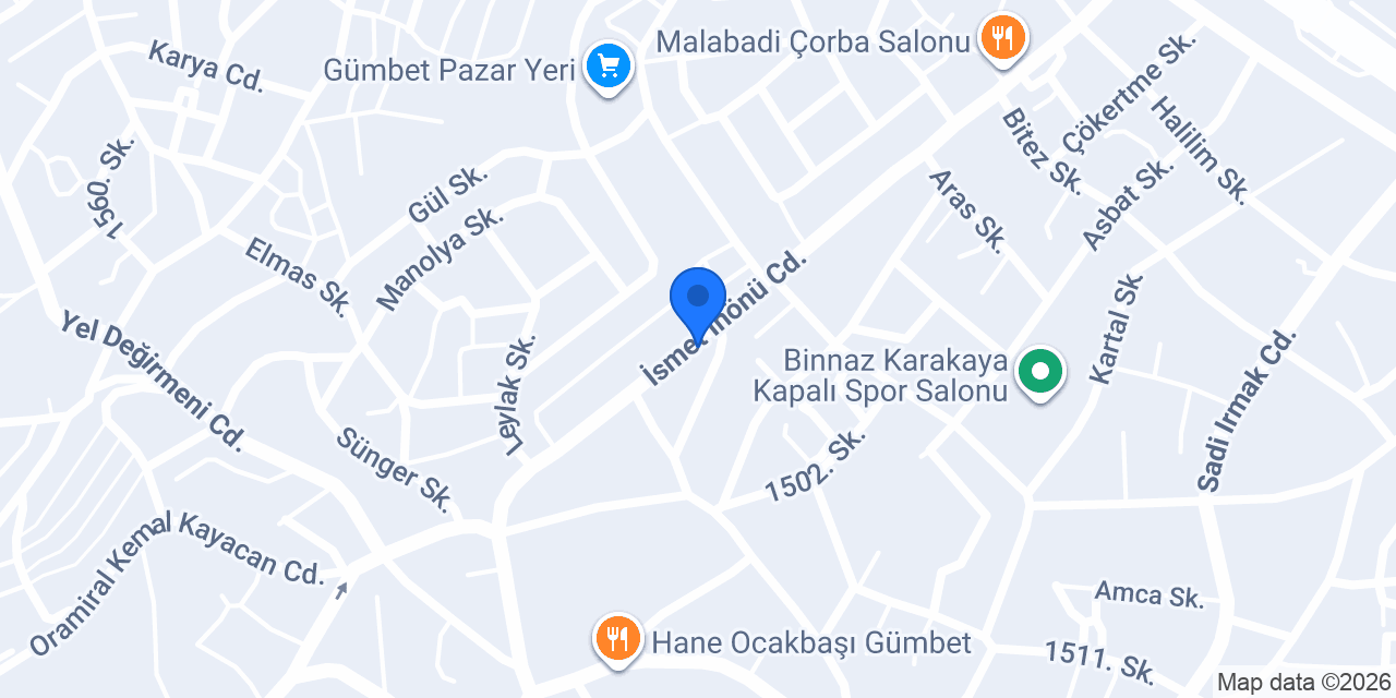 Öz Değirmen İnşaat konumu