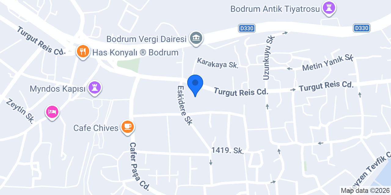 Bodrum Çaba Sigorta - 335 0 335 konumu