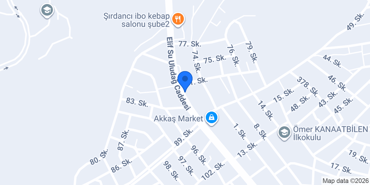 DURU DAVET EVİ konumu