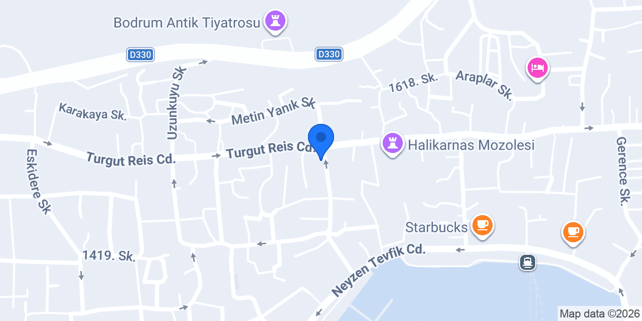Bodrum Sağlıklı Hayat Merkezi konumu