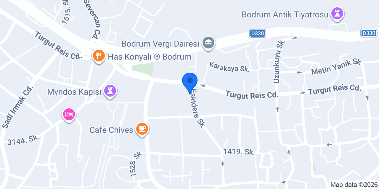 Özükara Motor konumu