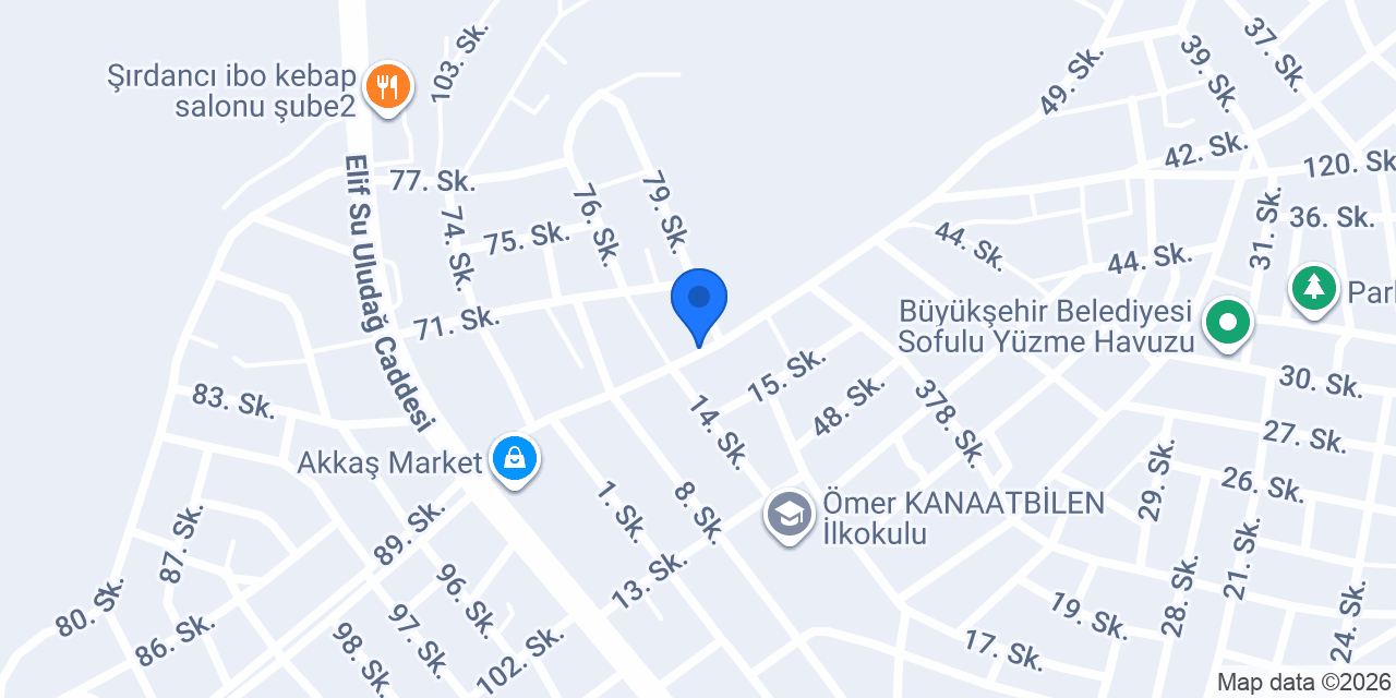 Bay özer erkek kuaförü konumu
