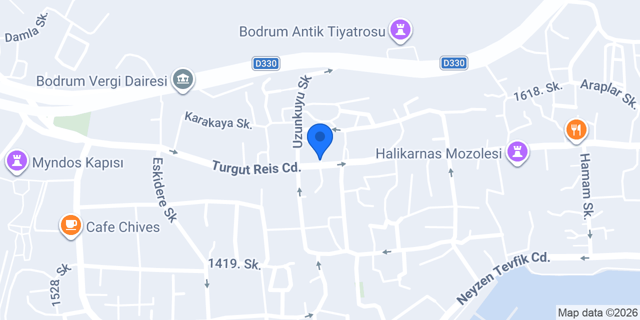 Bodrum tütüncü konumu