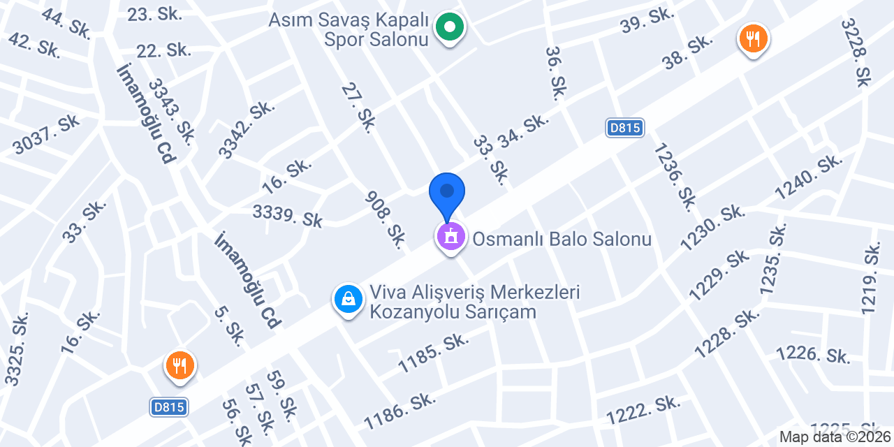 Adana Sarıçam Ayaz Doğalgaz konumu