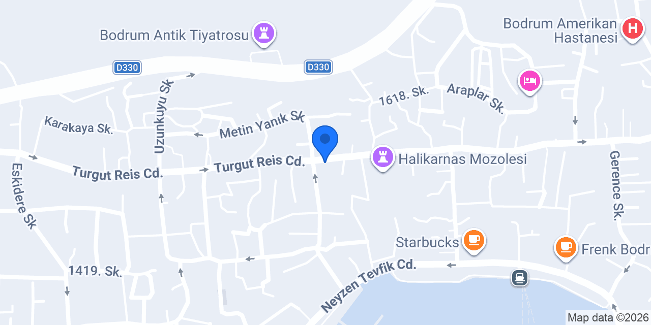Bodrum berber MURAT konumu