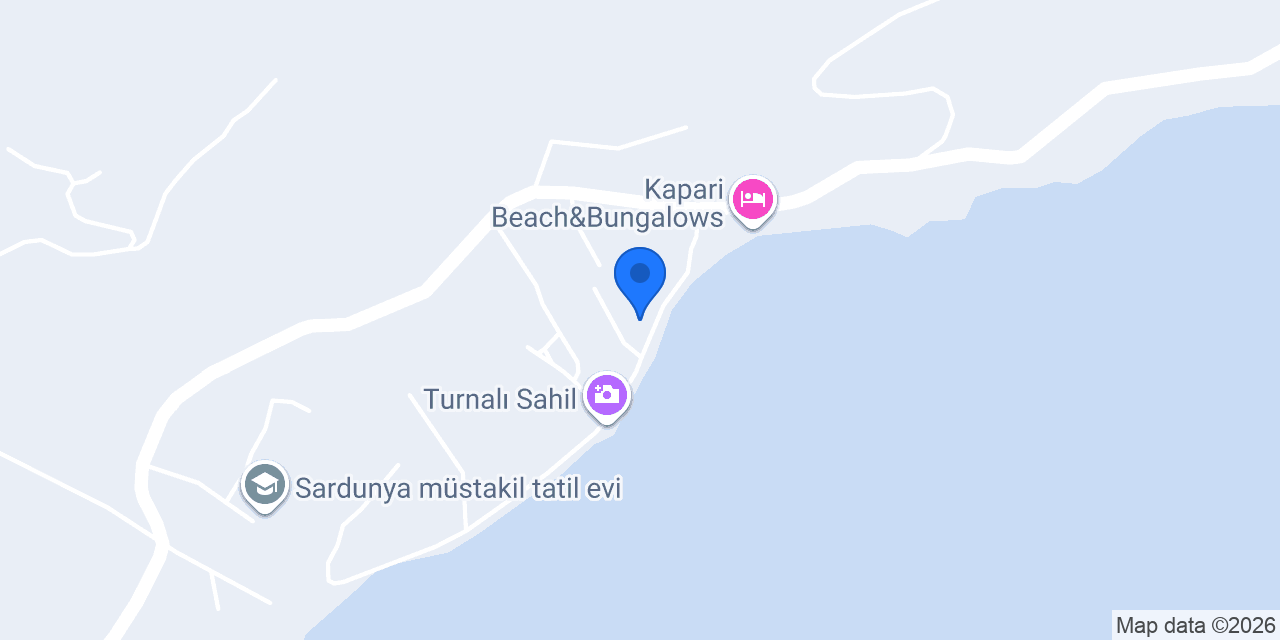 Turnalı iskele kafe konumu