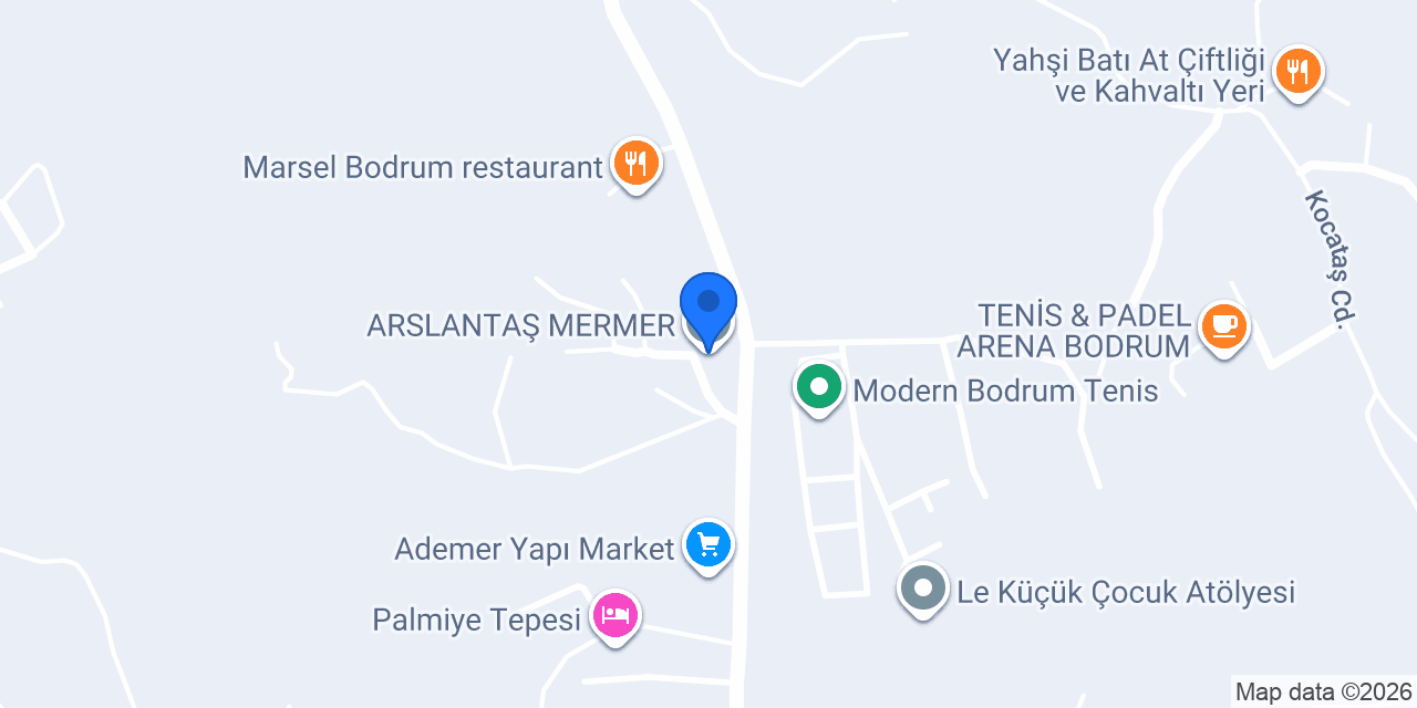 ARSLANTAŞ MERMER konumu