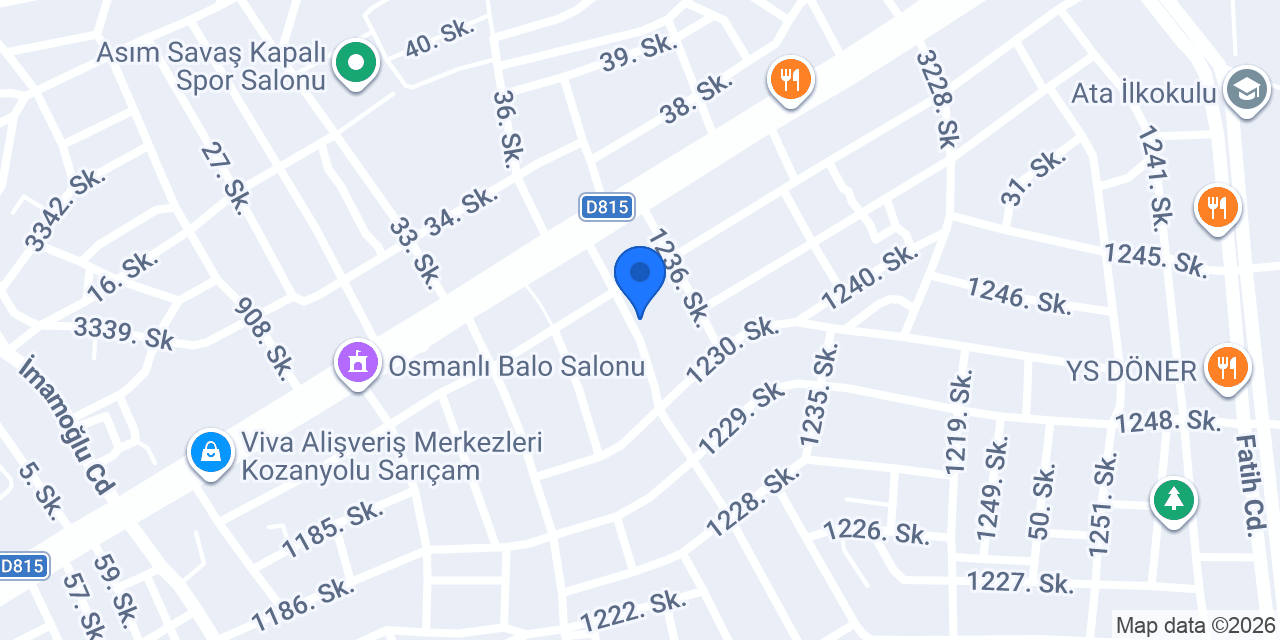 Acs mobilya döşeme konumu