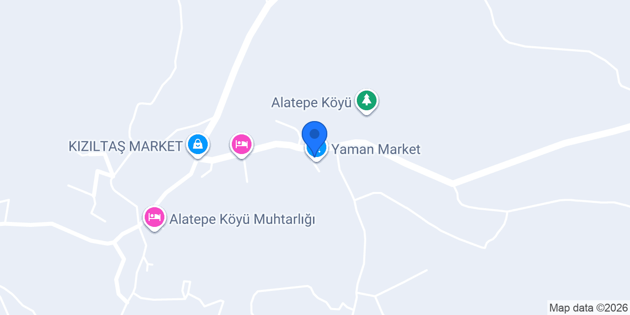 Yaman Büfe konumu