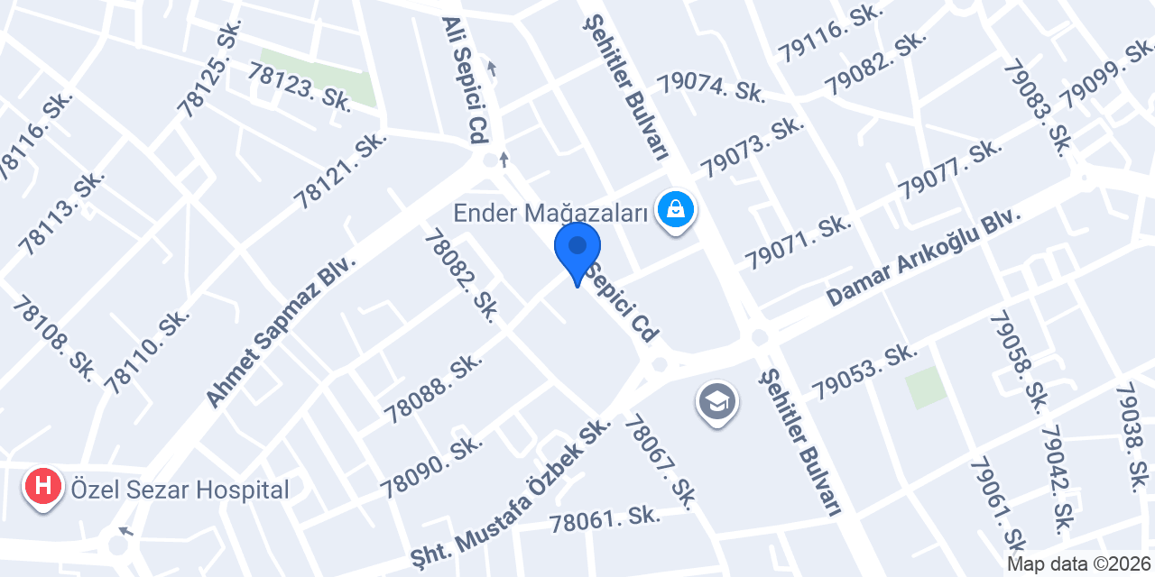 Osmanbey Kenan Evren konumu
