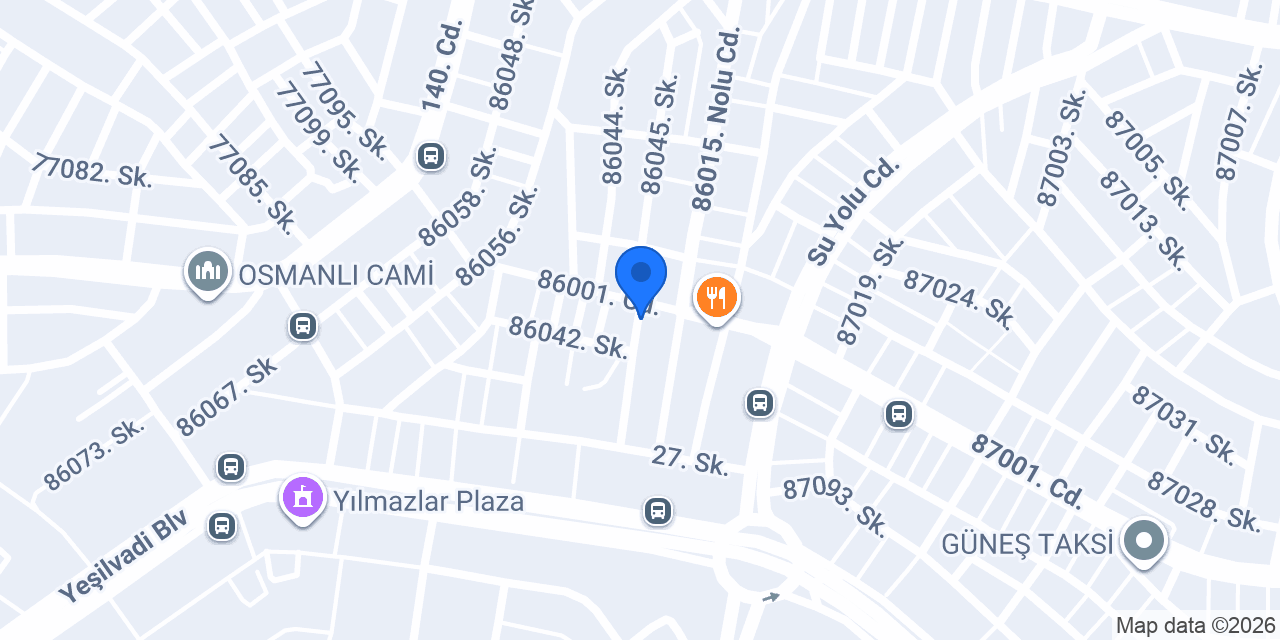 GAZİANTEP CAM BALKON konumu